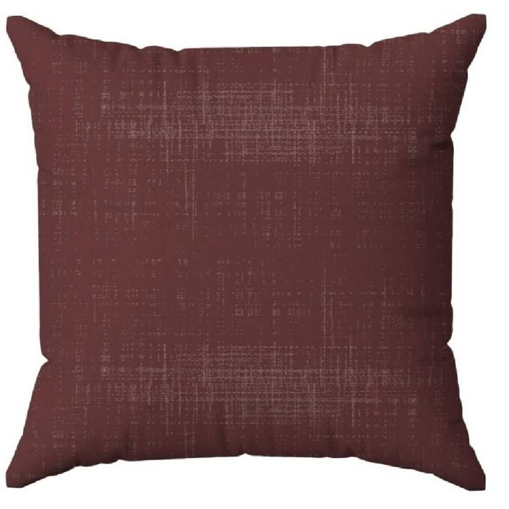 Almofada Lisa Decorativa 45X45 cm Havan Casa - Textura Rose Escuro