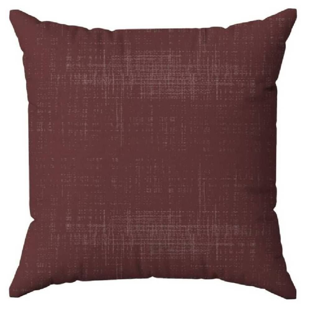 Almofada Lisa Decorativa 45X45 cm Havan Casa - Textura Rose Escuro