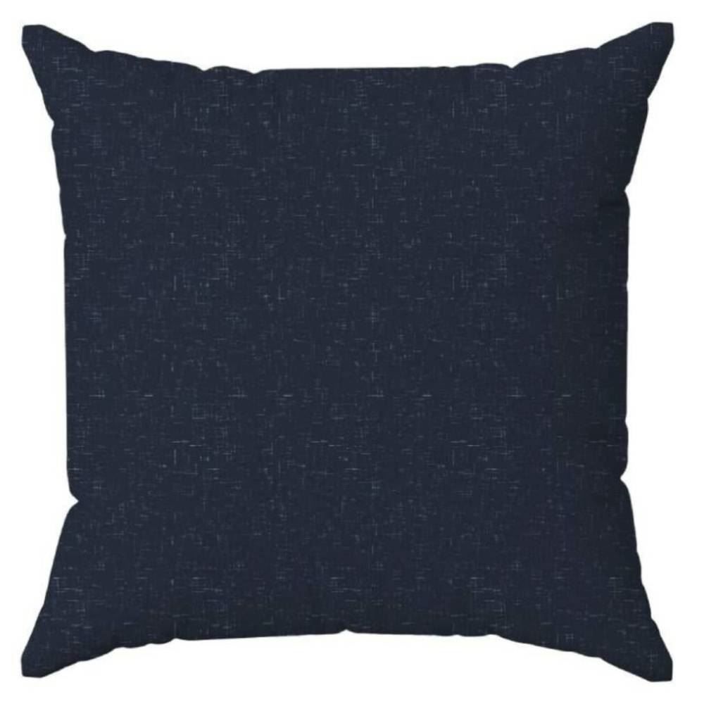 Almofada Lisa Decorativa 45X45 cm Havan Casa - Textura Marinho