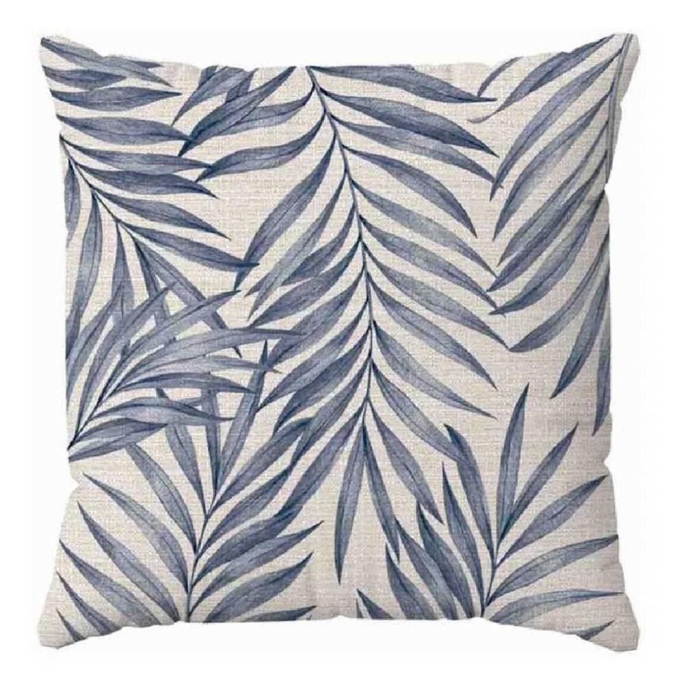 Almofada Decorativa Naturalle 45X45 cm Havan Casa - Palmeira Azul