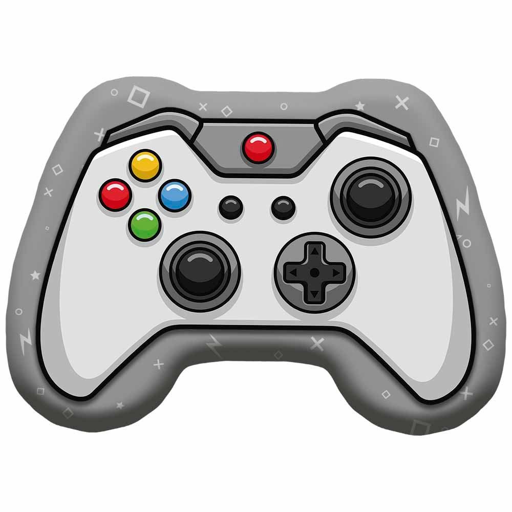 Almofada Divertida Havan Casa Controle Cinza - CONTROLE CINZA