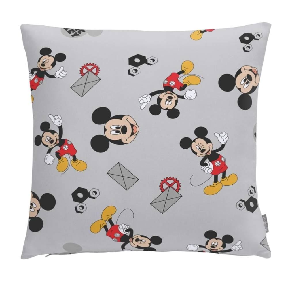 Almofada Estampada 43X43cm Disney Hedrons - Mickey Word Rotativo