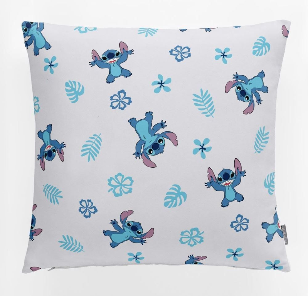 Almofada Estampada 43X43cm Disney Hedrons - STITCH FUN ROTATIVO