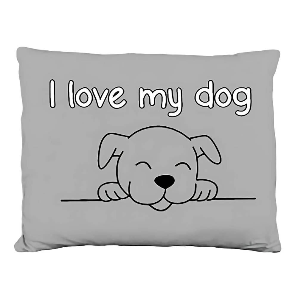 Almofada Funny 35X45 Cm Animais Havan Casa - Cinza Dog