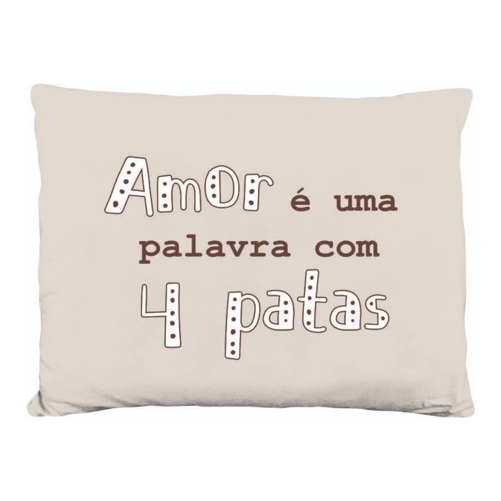 Almofada Funny Animais 35X45 cm Havan Casa - Bege 4 Patas