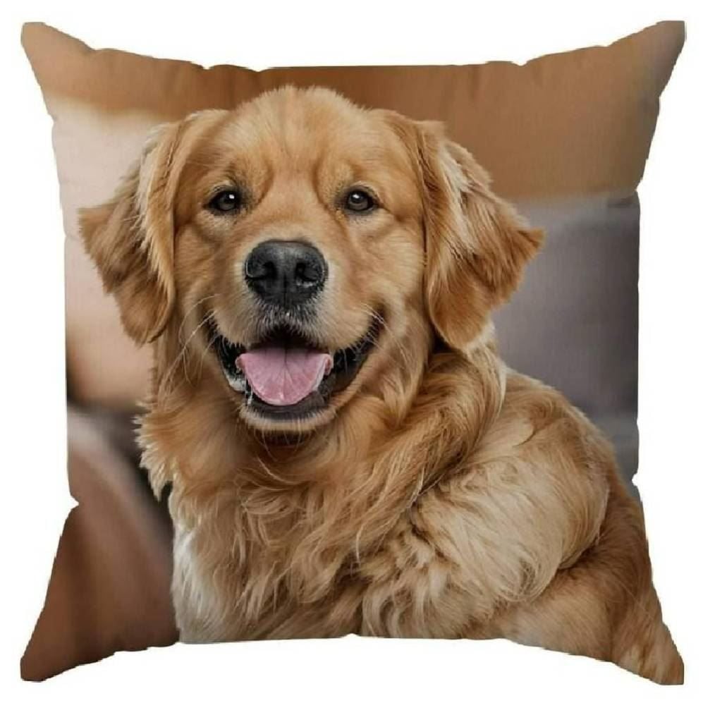Almofada Decorativa 43X43 cm Pets Havan Casa - Golden Ocre