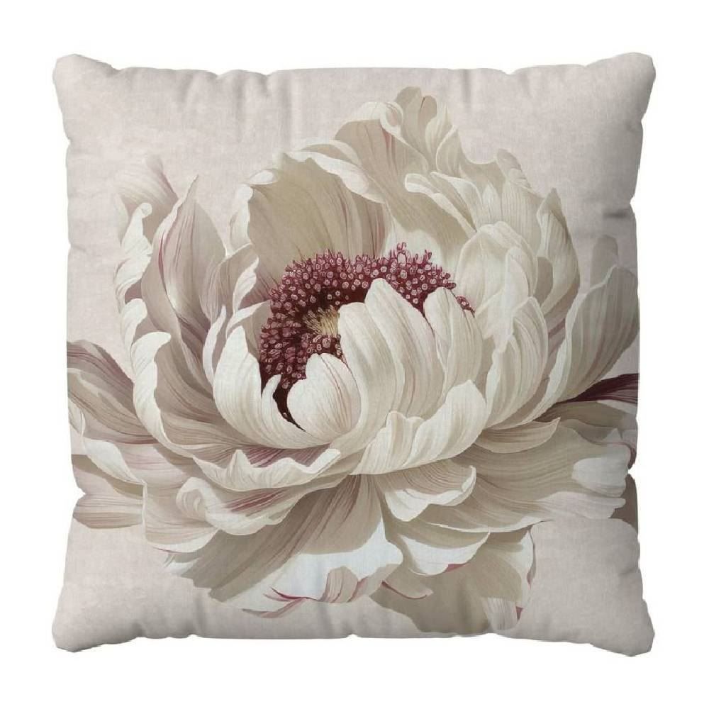 Almofada Veludo 48X48 Cm Estampada Havan Casa - Begônia