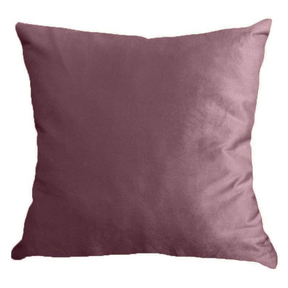 Almofada Veludo 50X50 Cm Liso Havan Casa - Rose