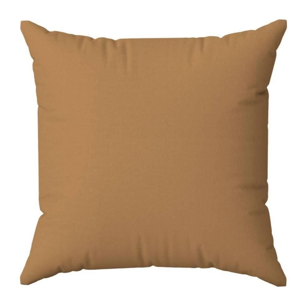 Almofada Veludo 50X50 cm Liso Havan Casa - Mostarda