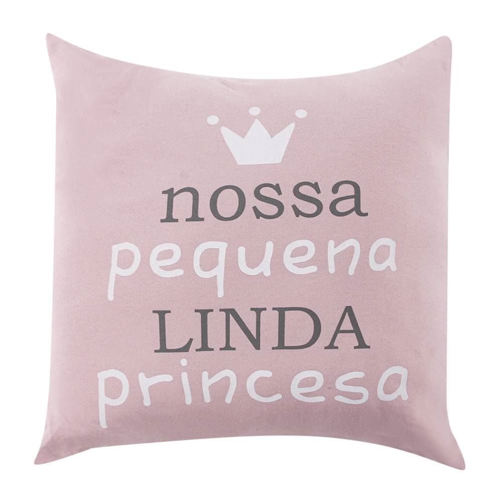 Almofadas Funny 35X35cm Havan Baby - Rosa Linda