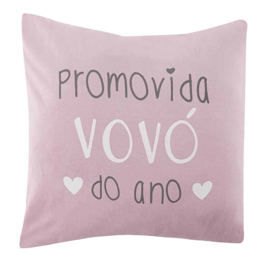 Almofadas Funny 35X35cm Havan Baby - Rosa Vovó