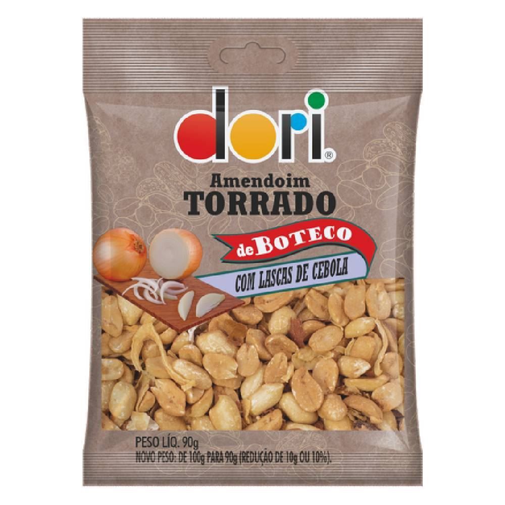 Amemdoim Torrado De Boteco Com Lascas De Cebola Dori - 90G