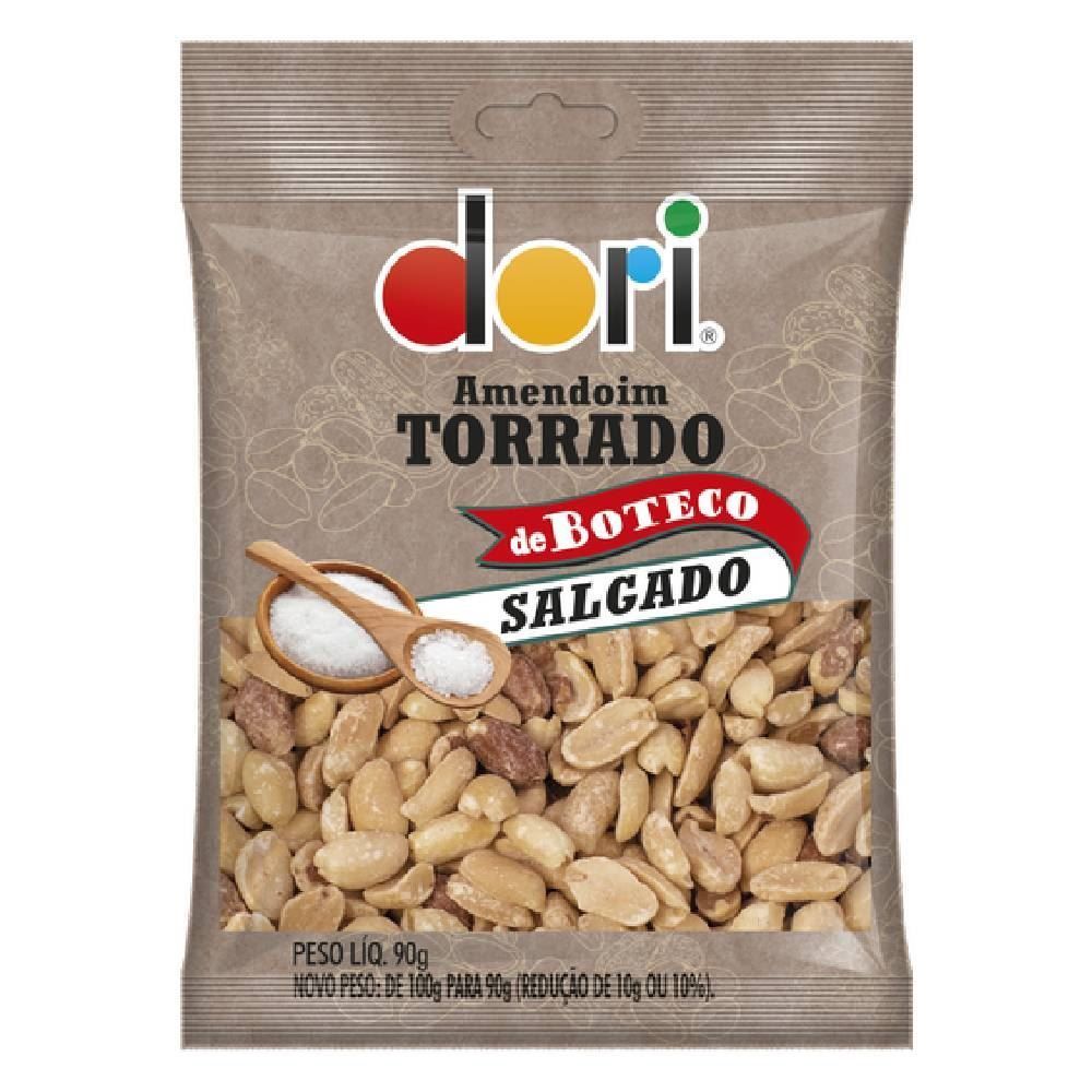 Amendoim De Boteco Torrado Salgado Dori - 90g