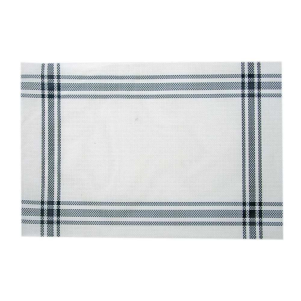 Americano Avulso 2 Cabos Tramado Havan Casa 1 Pç - Azul Molduras