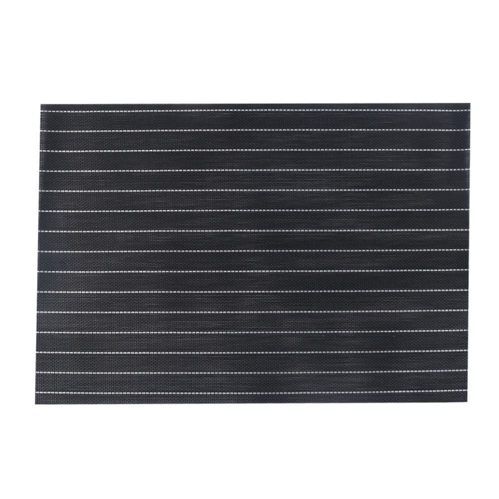 Americano Avulso 2 Cabos Tramado Havan Casa 1 Pç - Preto Listras