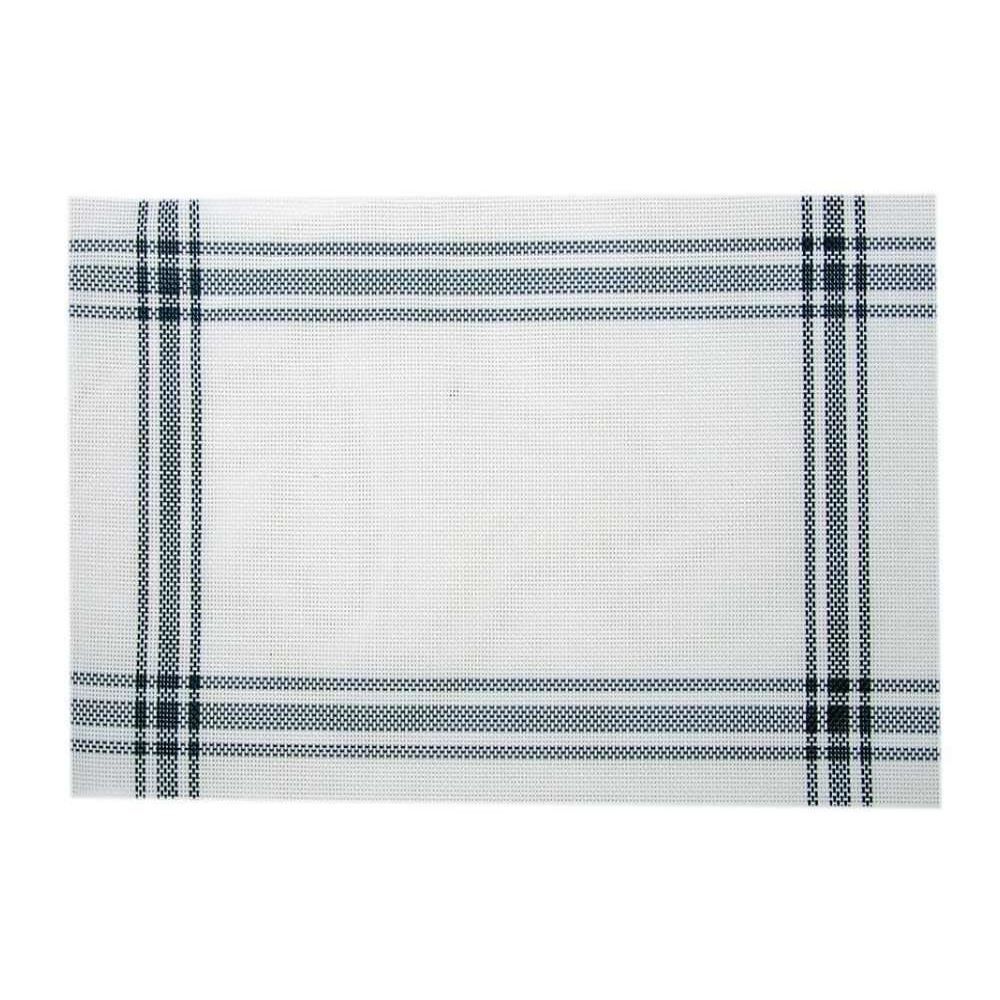 Americano Avulso 2 Cabos Tramado Havan Casa 1 Pç - Azul Molduras