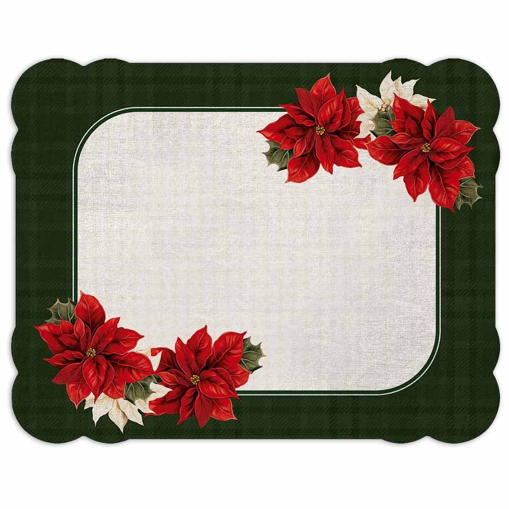 Americano Avulso Natal Encantado Havan Casa - Flores Verdes