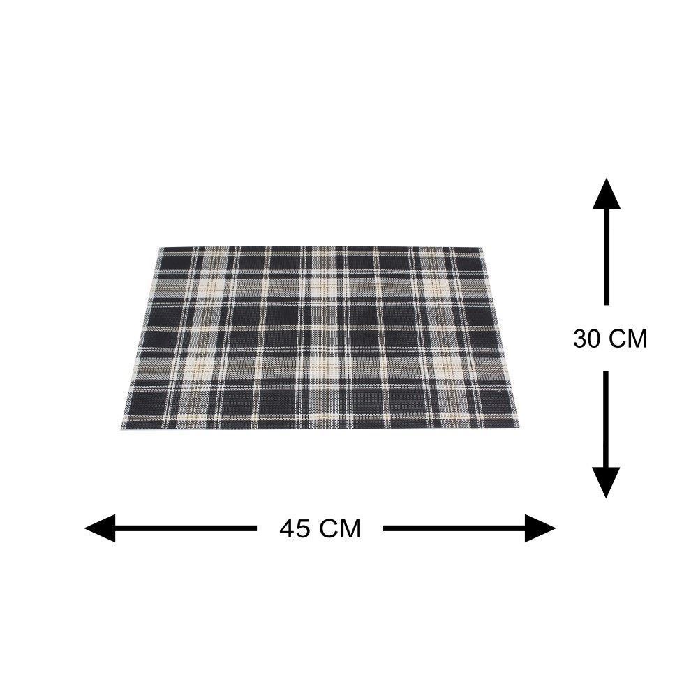 Americano Avulso Tramado Havan Casa 1 Pç - Xadrez Preto