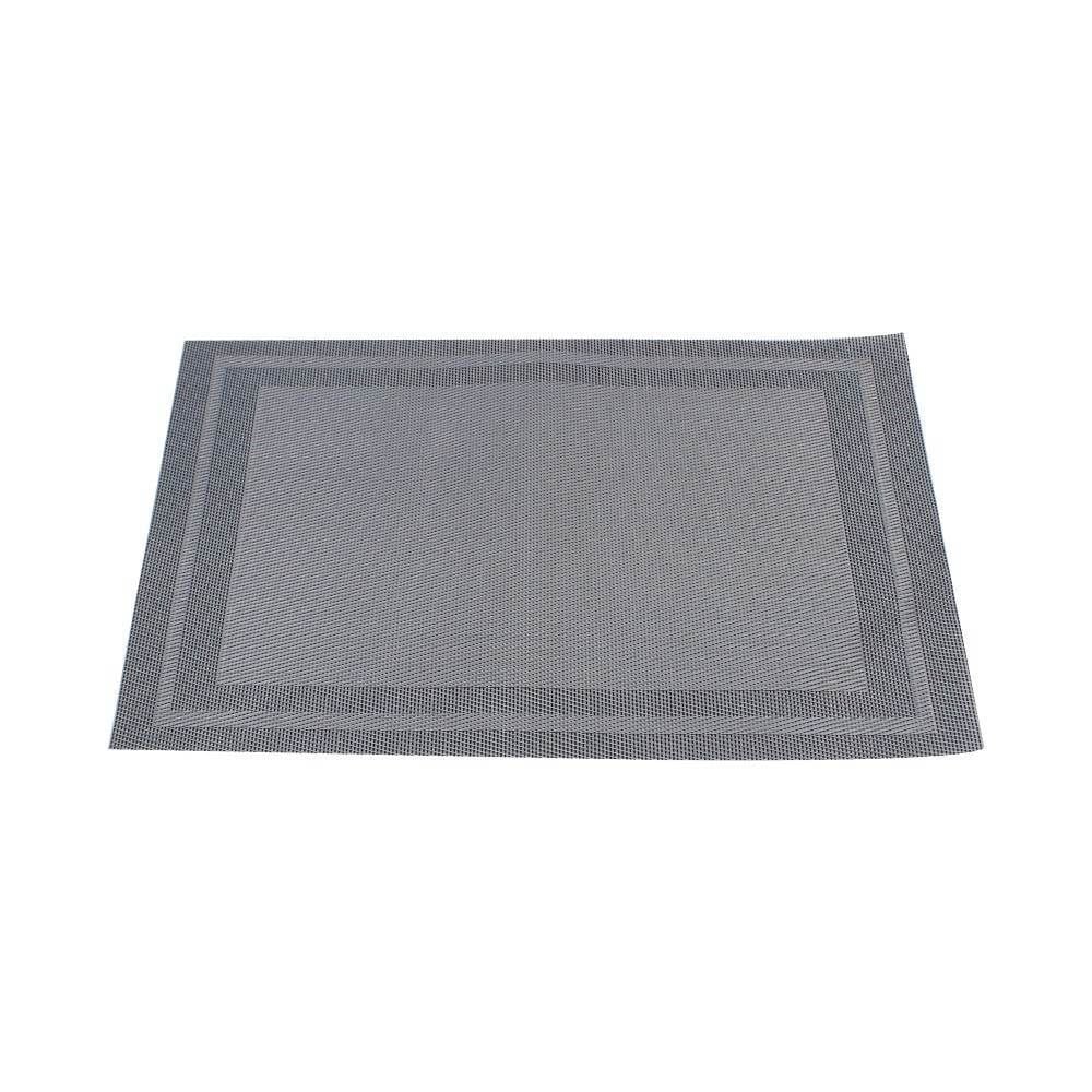 Americano Avulso Tramado Havan Casa 1 Pç - Cinza Bordas