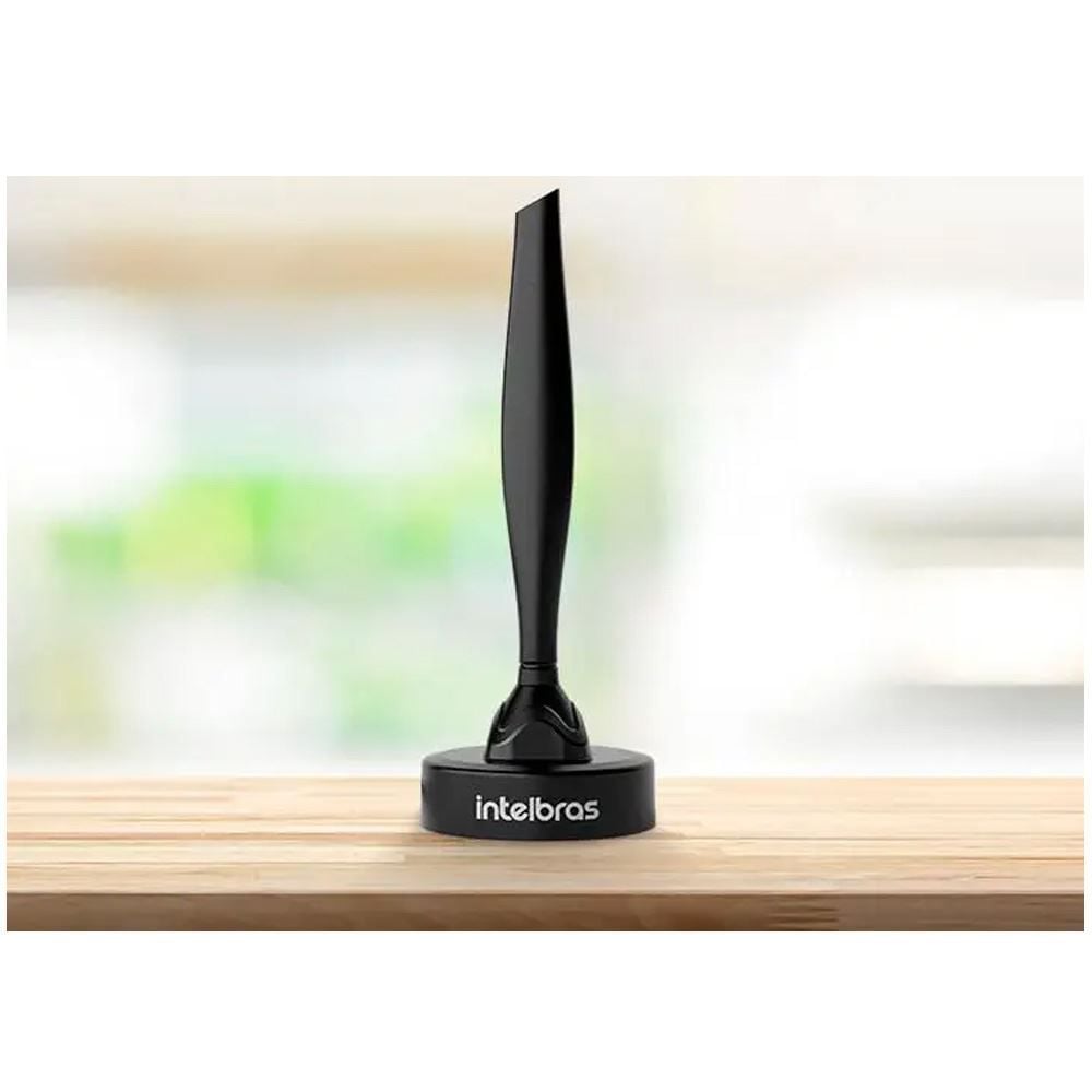 Antena Interna De Tv Uhf/Hdtv Ai 1015 Intelbras - Preto