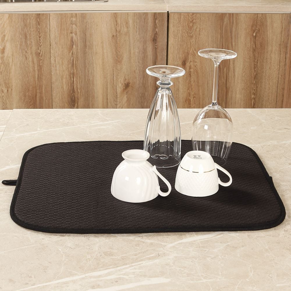 Aparador de Louça 40Cm X 50Cm Microfibra Olinda - Preto