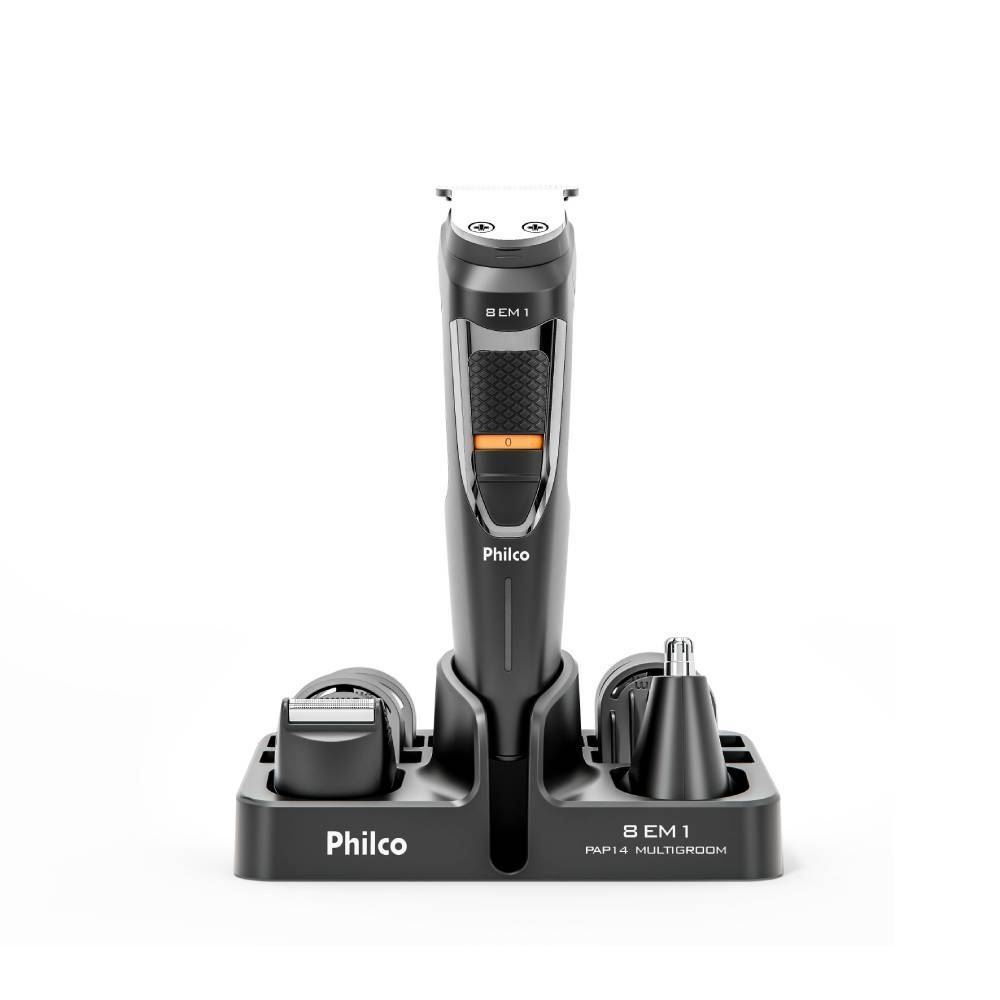 Aparador De Pelos Philco Multigroom 8 Em 1 Pap14 - Bivolt