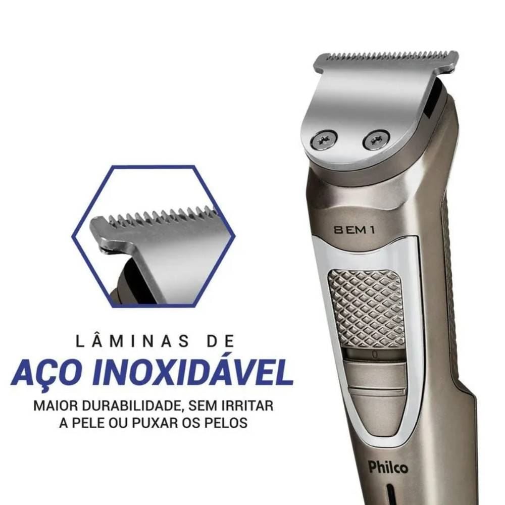 Aparador De Pelos Philco Multigroom 8 Em 1 Pap16 Bivolt