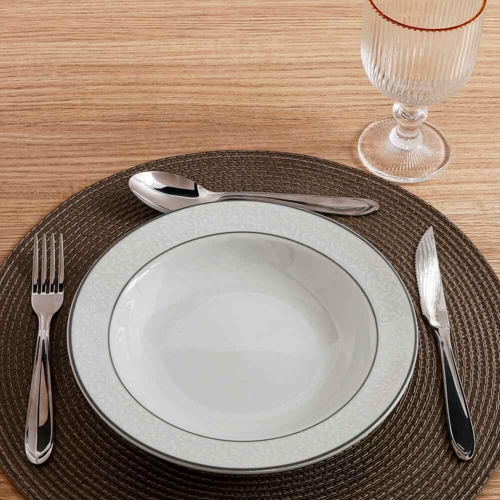 Aparelho De Jantar Charlotte Schmidt 30 Peças - Porcelana