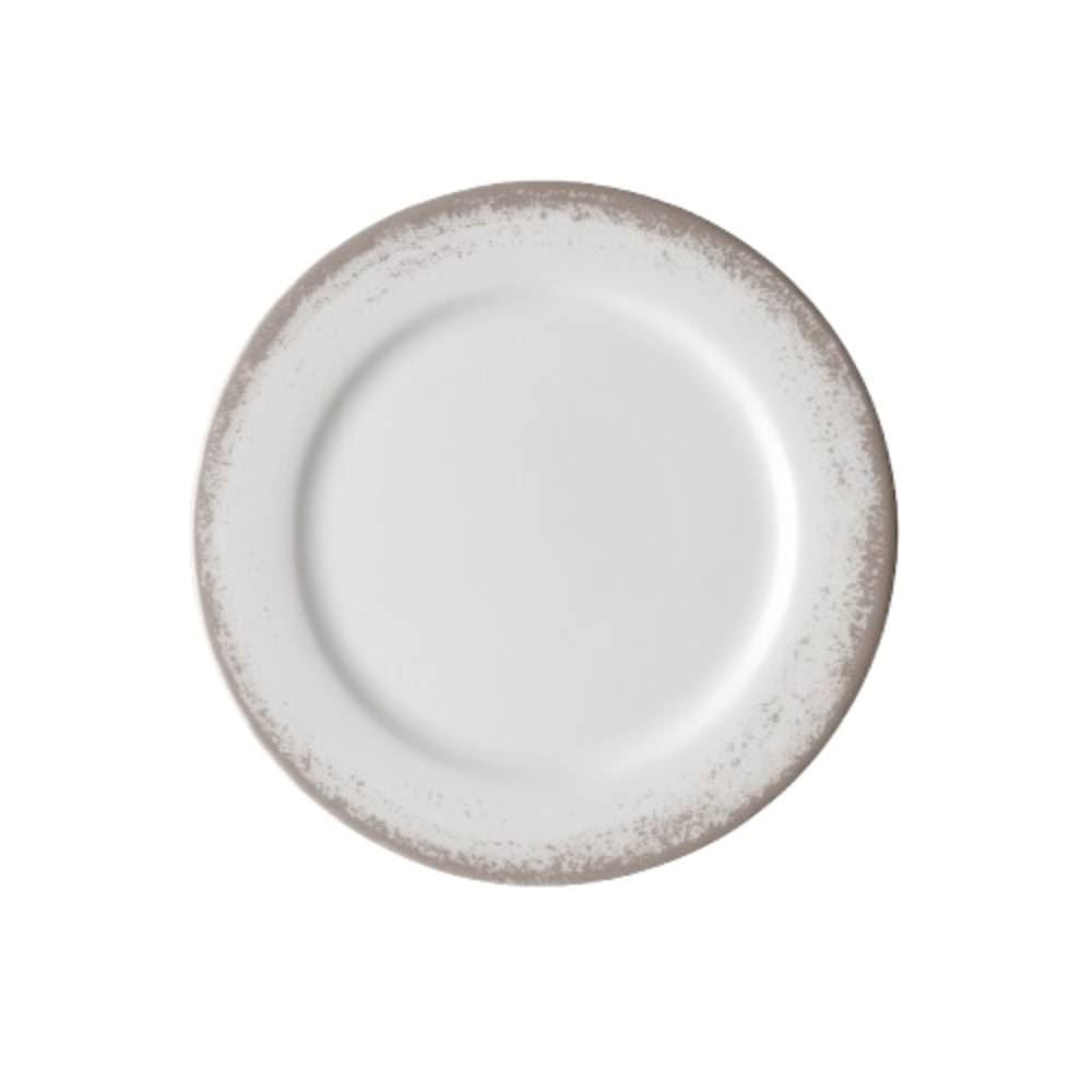 Aparelho De Jantar Schmidt 16 Peças - Nevoa Cinza