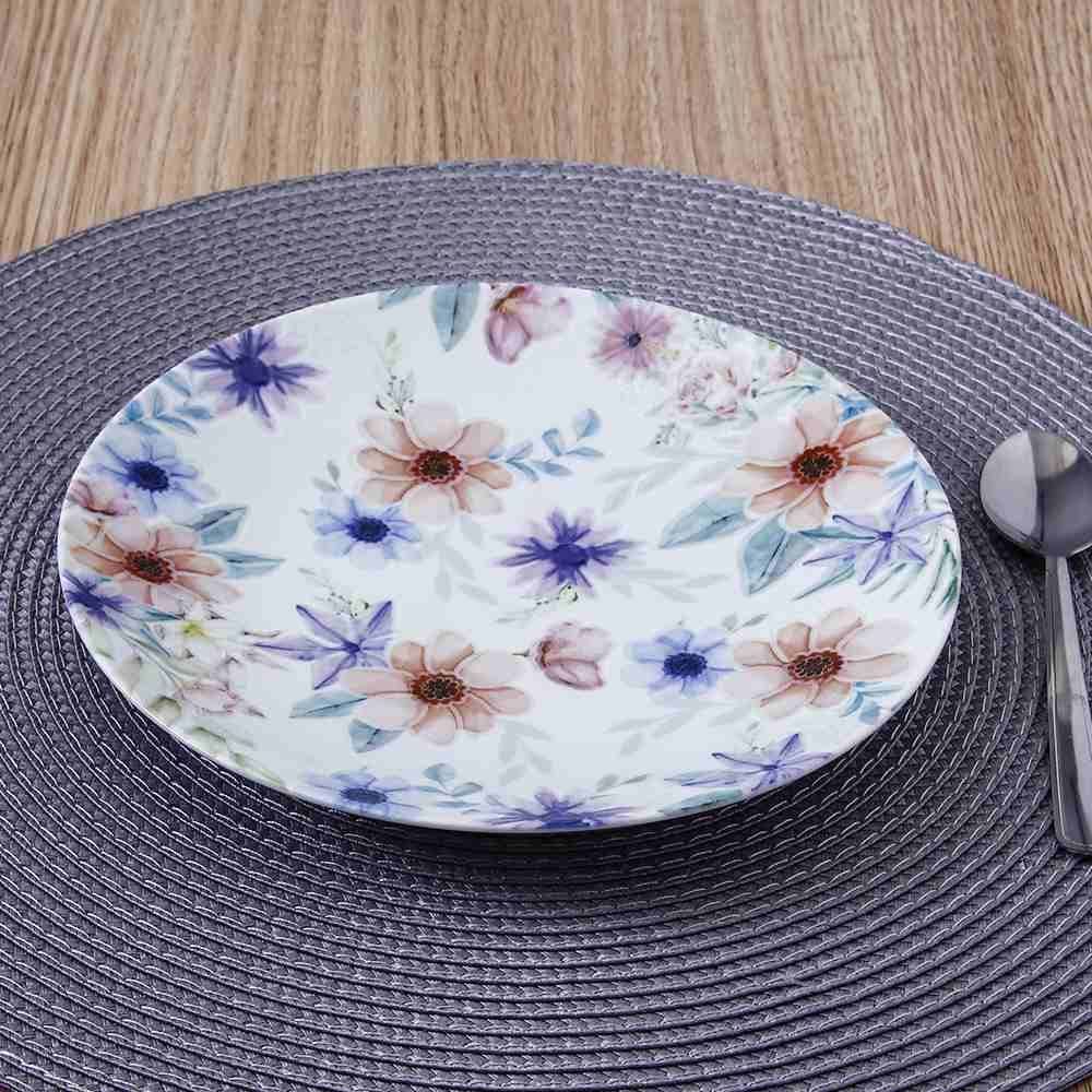 Aparelho De Jantar Floratta Tramontina 20 Peças - Porcelana