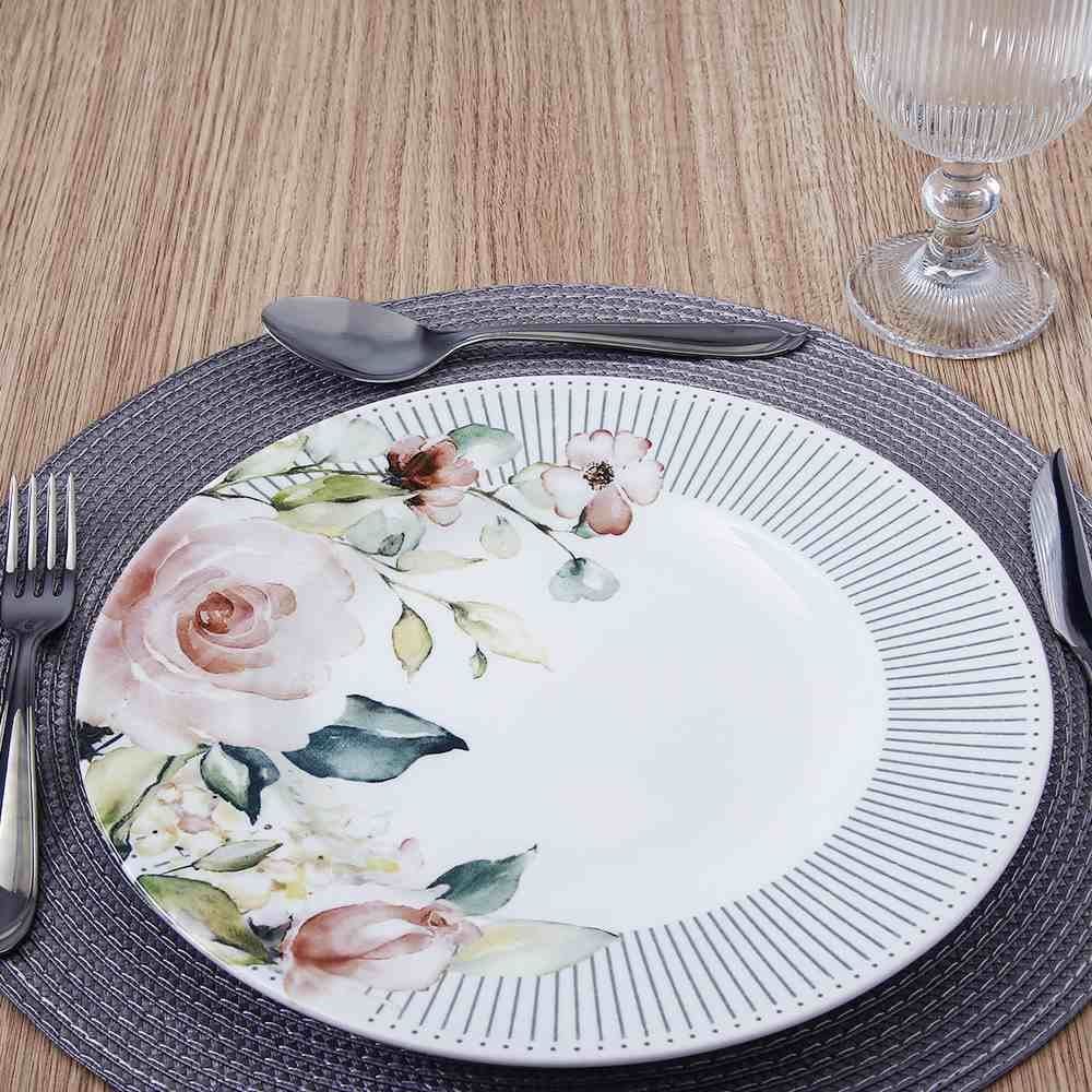 Aparelho De Jantar Ornatta Tramontina 20 Peças - Porcelana