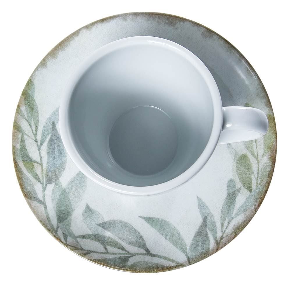 Aparelho De Jantar Porcelana Natur Tramontina 20 Pçs - Natur