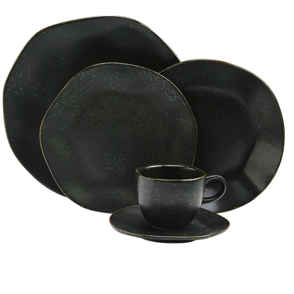 Aparelho De Jantar Ryo Volcano Oxford - 20 Peças