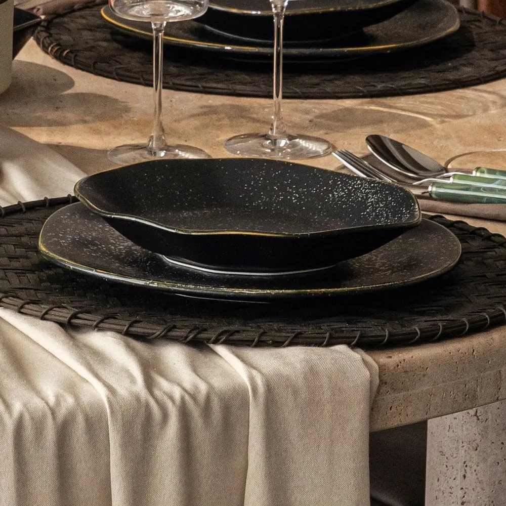 Aparelho De Jantar Ryo Volcano Oxford - 20 Peças