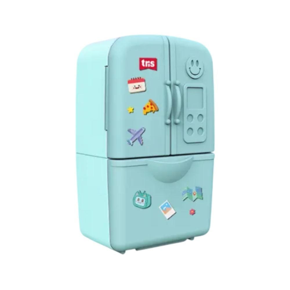 Apontador Duplo com Deposito e Borracha Tris - Sortido