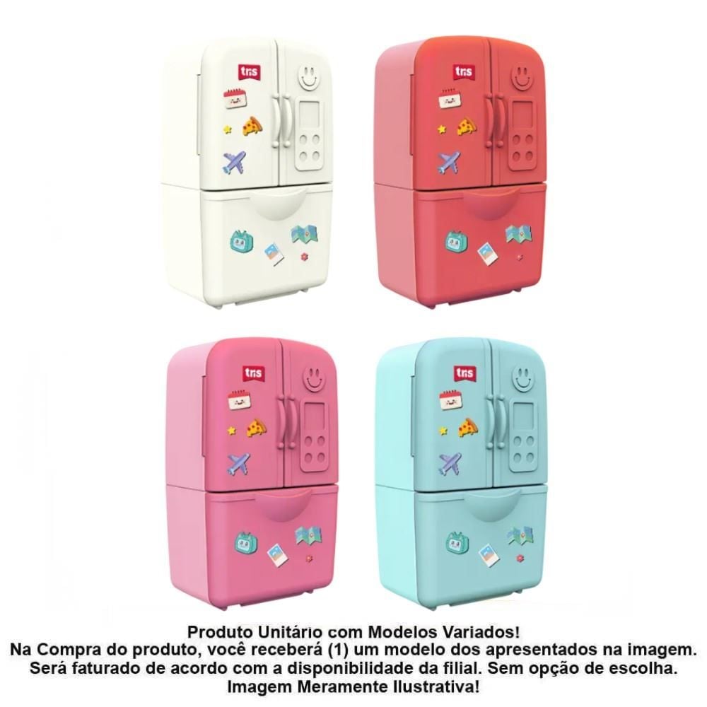 Apontador Duplo com Deposito e Borracha Tris - Sortido