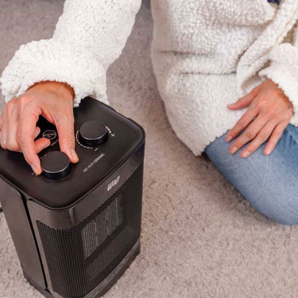 Aquecedor de Ar Portátil WAP AIR HEAT CERAMIC 3 em 1 1500W
