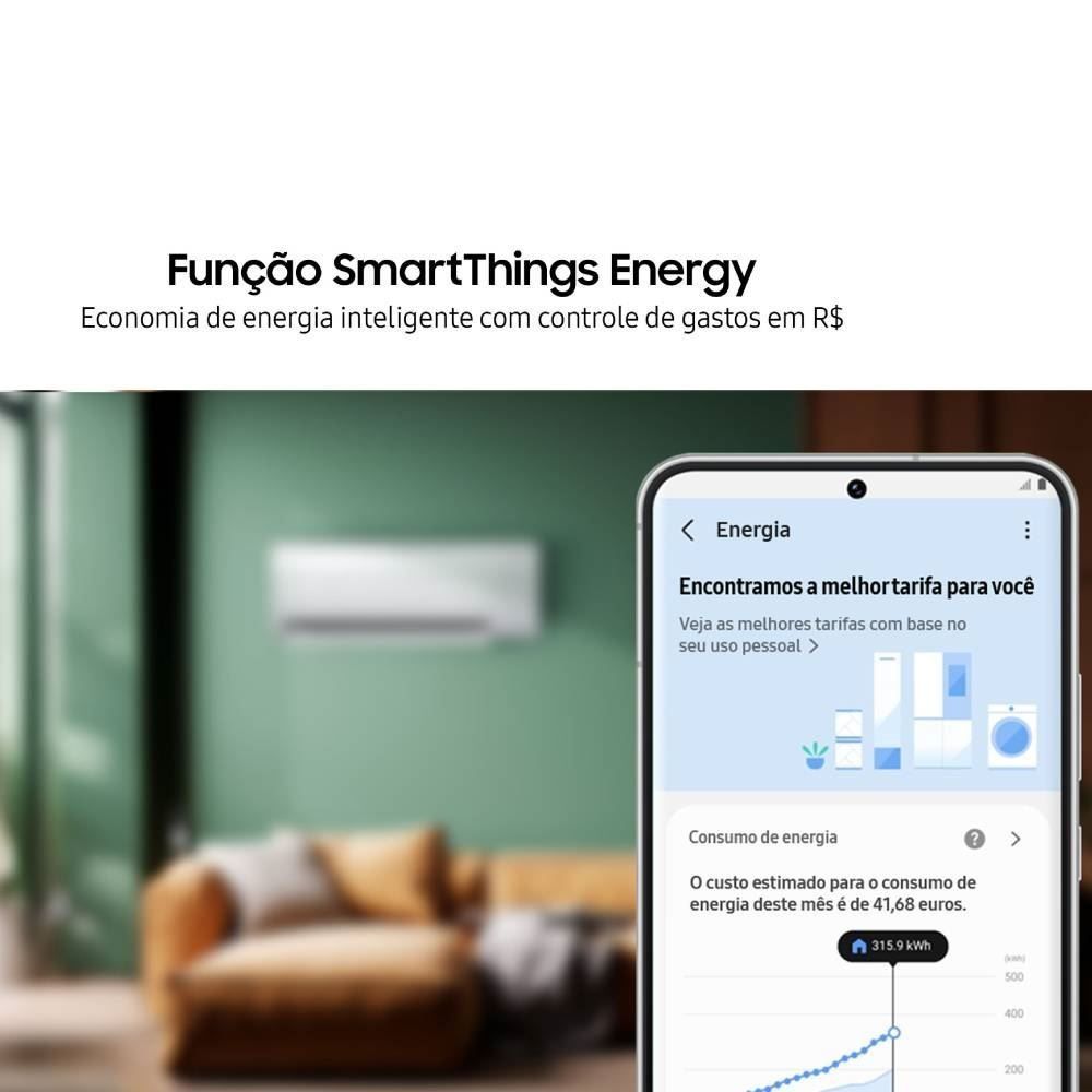 Ar Condicionado Samsung 12000 Btus Frio Windfree Ar12dyfaawk - 220V