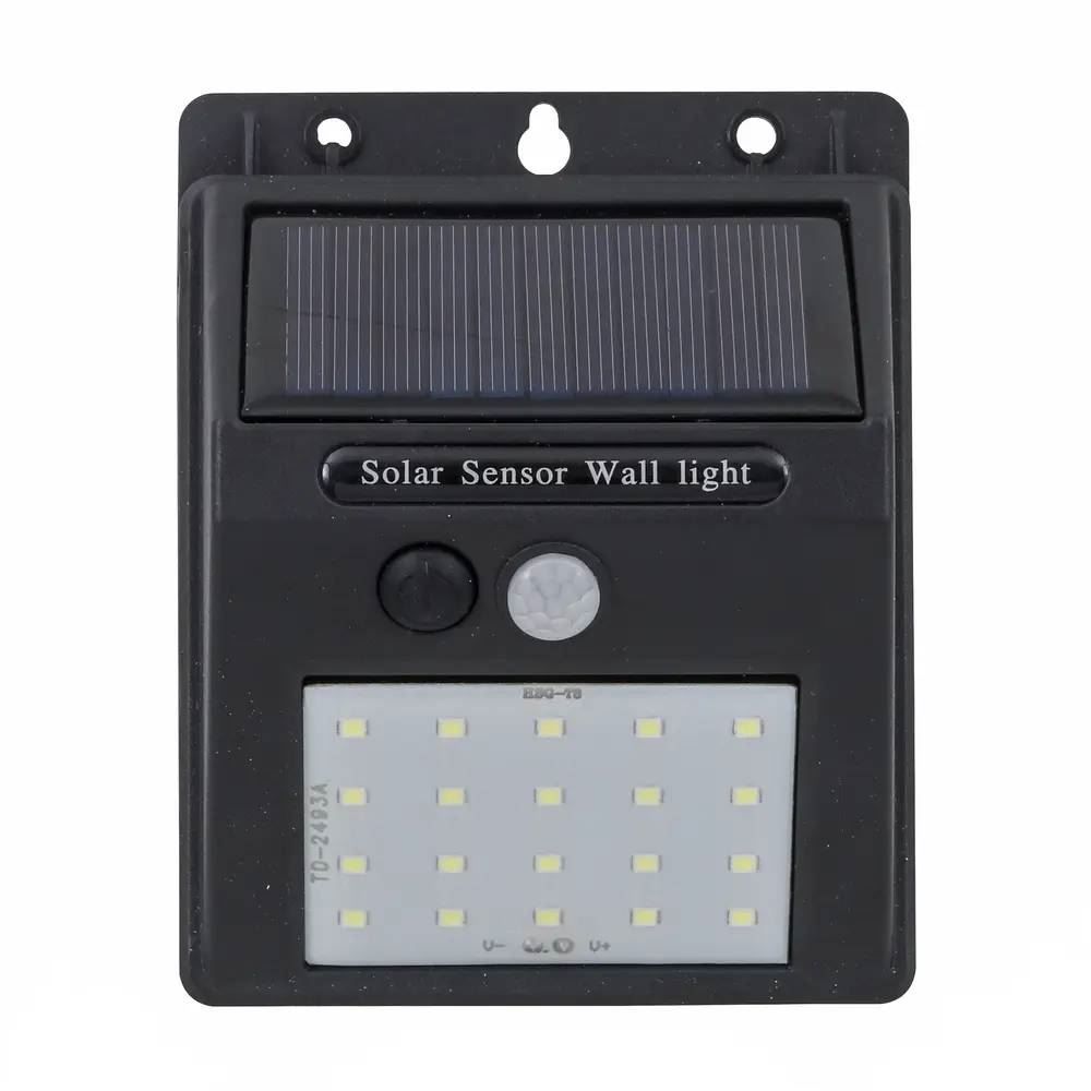 Arandela Solar Zyon 4W Com Sensor Gaya - 3000K