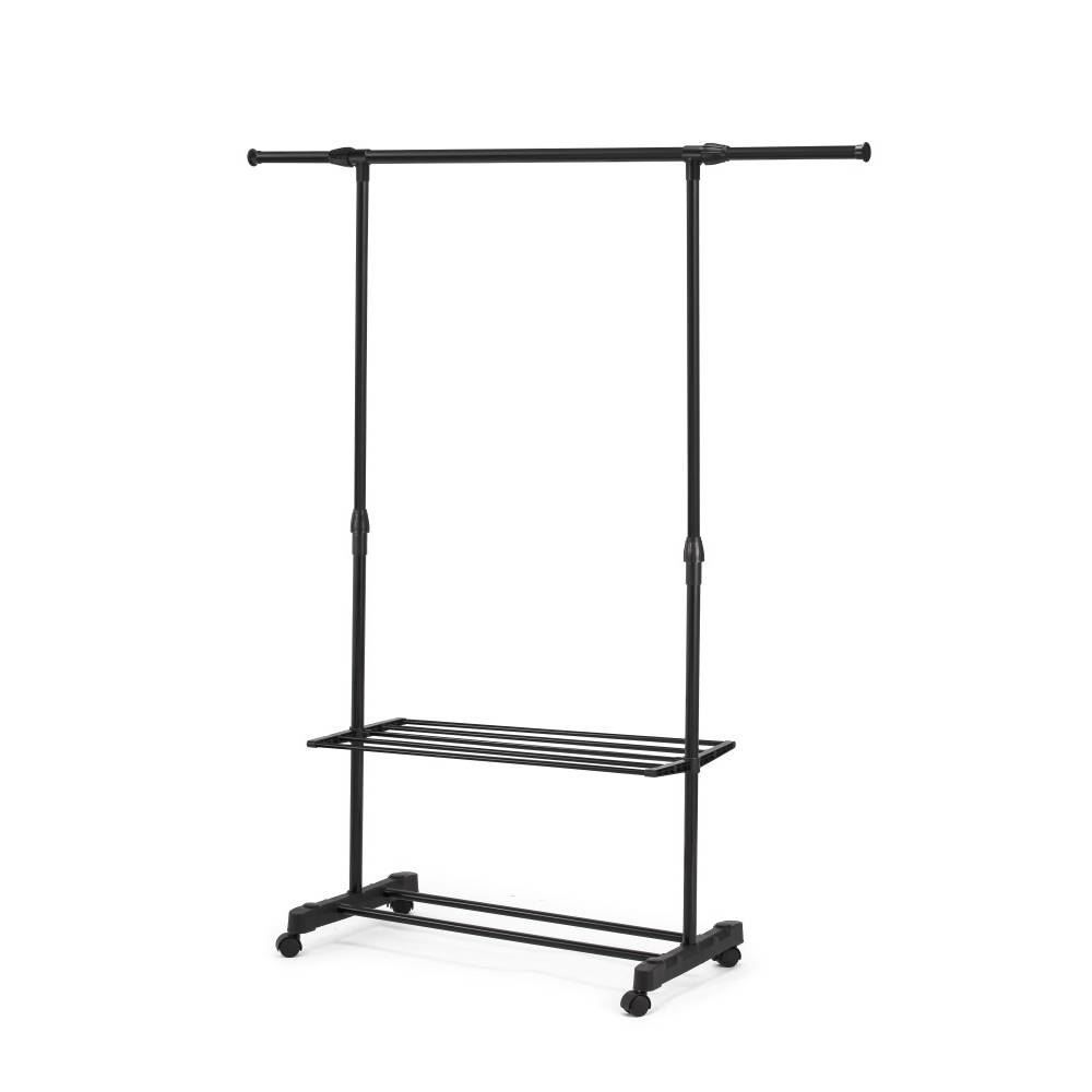 Arara Roupas Com Sapateira Havan Casa - Preto