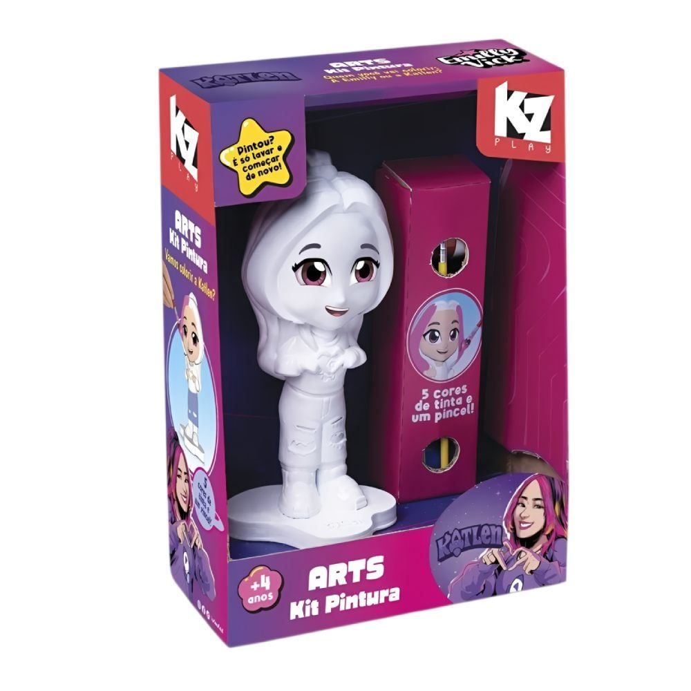 Arts Kit Pintura Katlen dos Rosa Elka