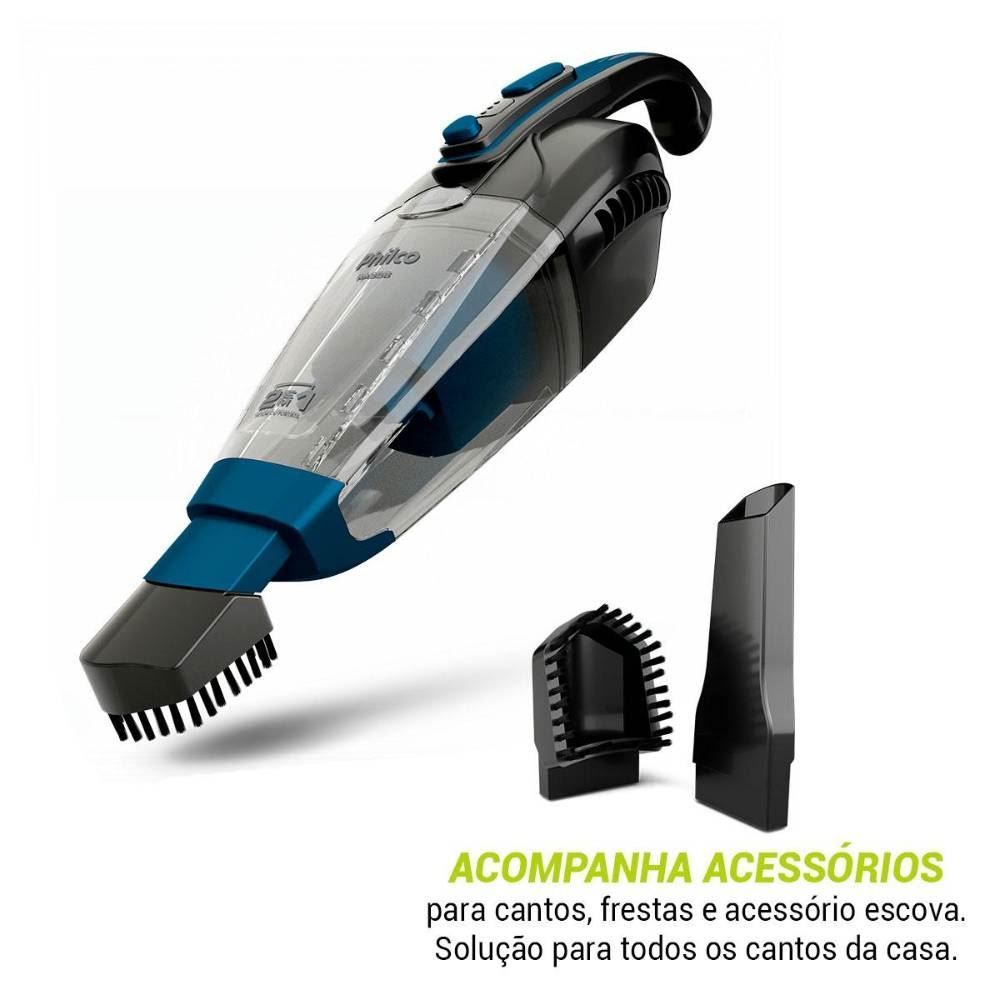 Aspirador de Pó 2 em 1 Philco 1L Bivolt Automático Pas56