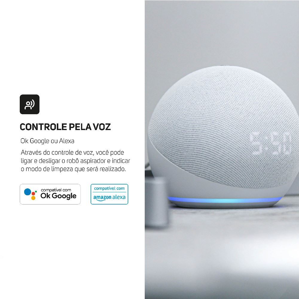 Aspirador de Pó Robô Wap com Mapeamento Robot W1000 - Bivolt