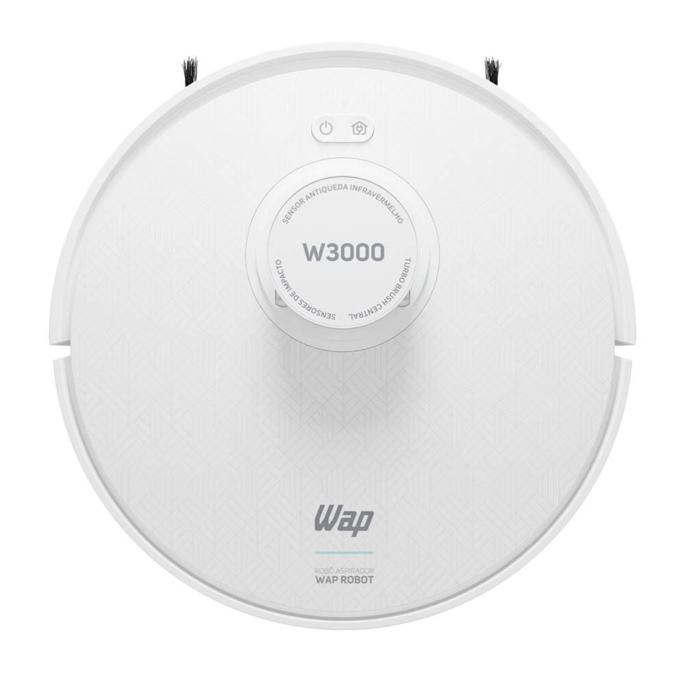 Aspirador De Pó Robô Wap Com Mapeamento Robot W3000 - Bivolt