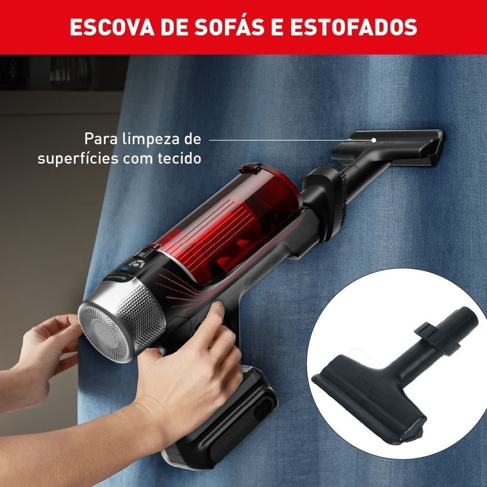 Aspirador de Pó Sem Fio Arno X-Force Flex 9.60 Rh20 Bivolt