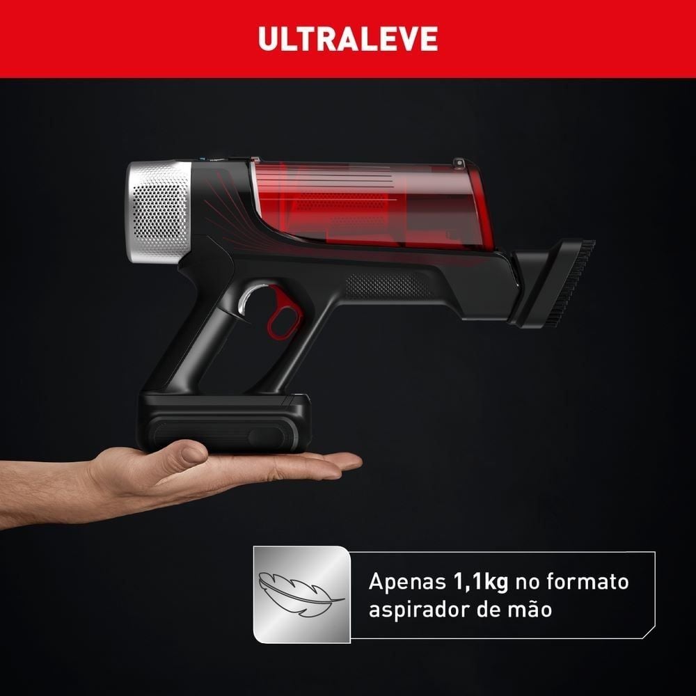 Aspirador de Pó Sem Fio Arno X-Force Flex 9.60 Rh20 Bivolt