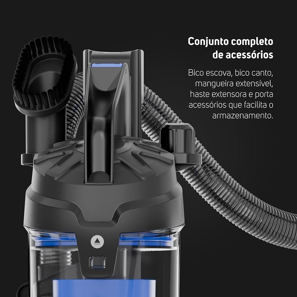 Aspirador de Pó Vertical 2 em 1 WAP Power Speed Easy
