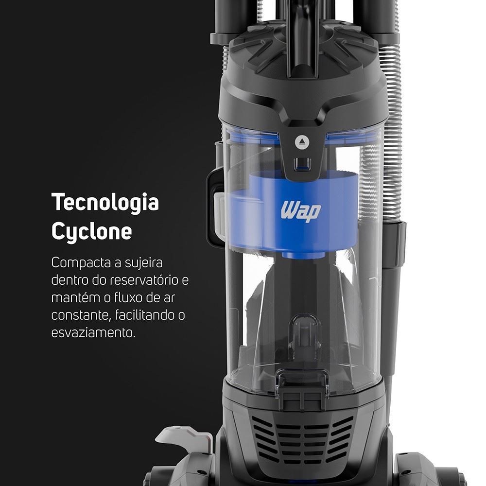Aspirador de Pó Vertical 2 em 1 WAP Power Speed Easy