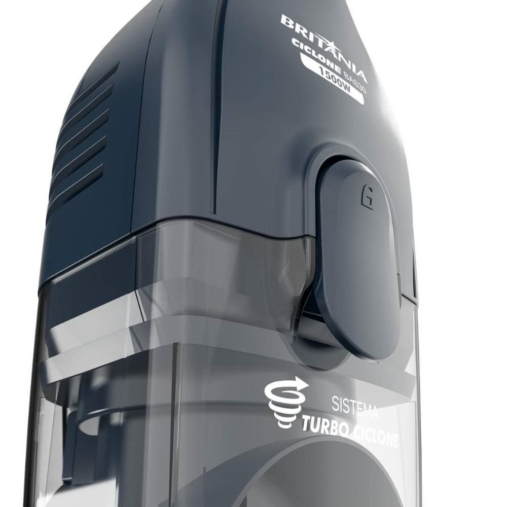 Aspirador de Pó Vertical Britânia 2 em 1 1500W 1,5 Litros BAS30