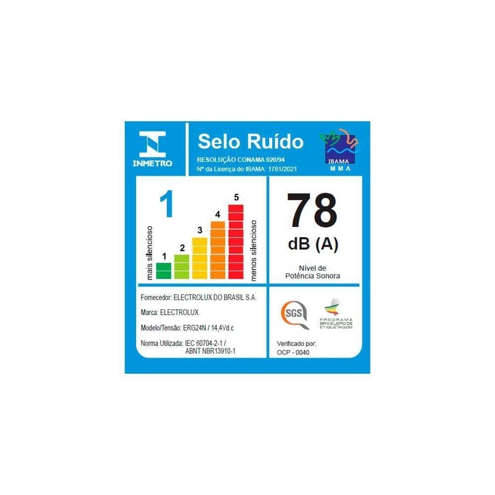 Aspirador De Pó Vertical Electrolux Sem Fio 2 Em 1 Erg24n - Bivolt